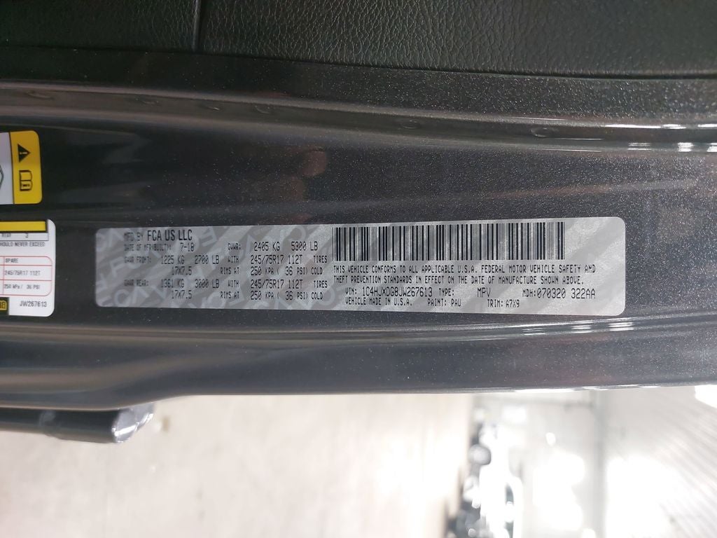 2018 Jeep Wrangler Unlimited Sport