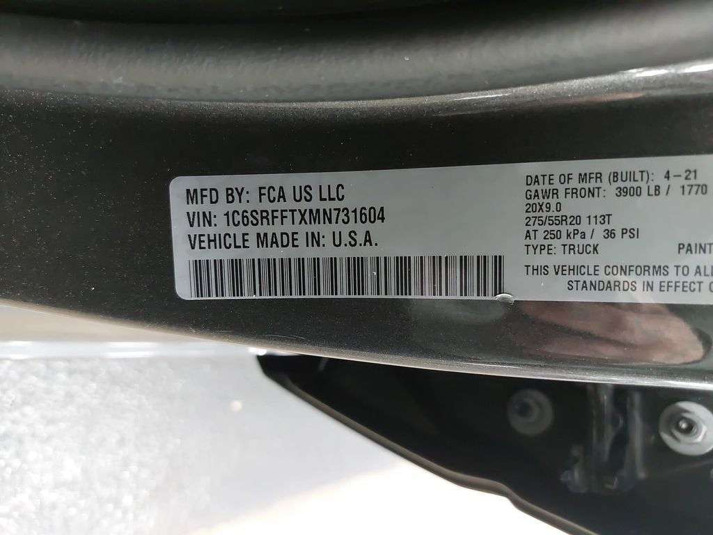 2021 RAM 1500 Big Horn/Lone Star