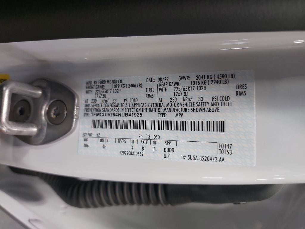 2022 Ford Escape SE