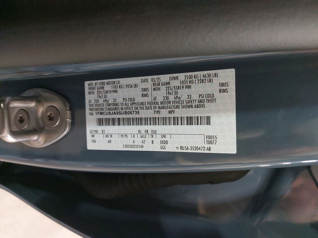 2025 Ford Escape Platinum