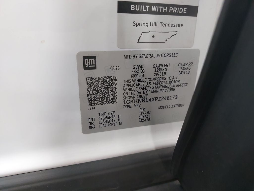 2023 GMC Acadia SLE