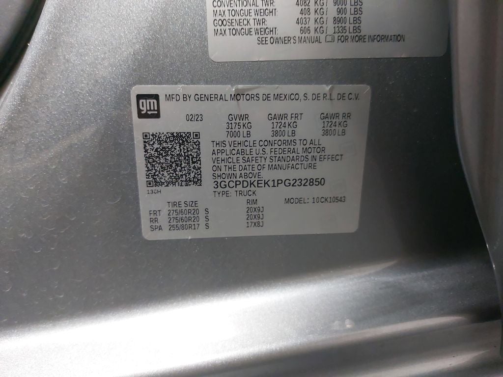 2023 Chevrolet Silverado 1500 LT