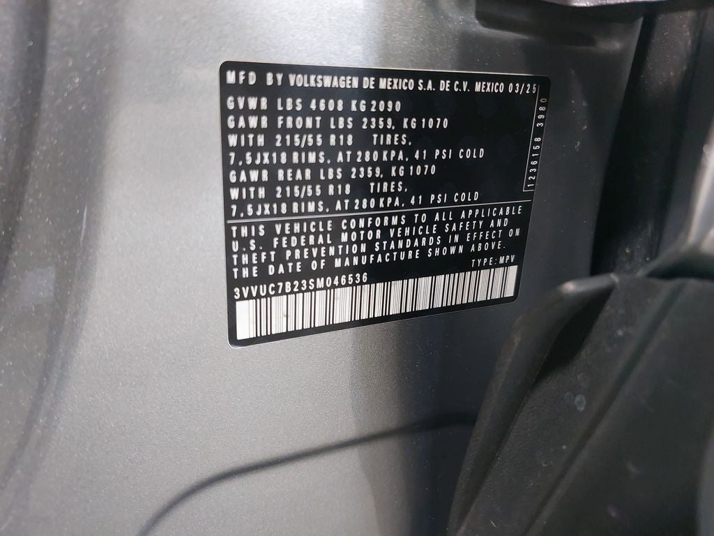 2025 Volkswagen Taos 1.5T SE