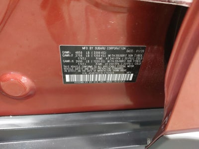 2020 Subaru Outback Premium