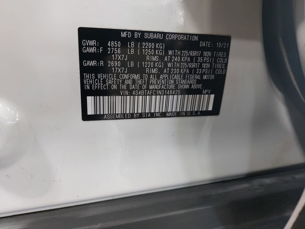 2022 Subaru Outback Premium
