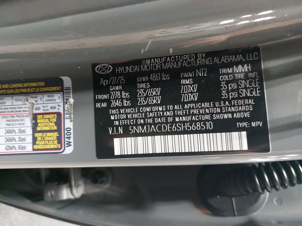 2025 Hyundai TUCSON SE