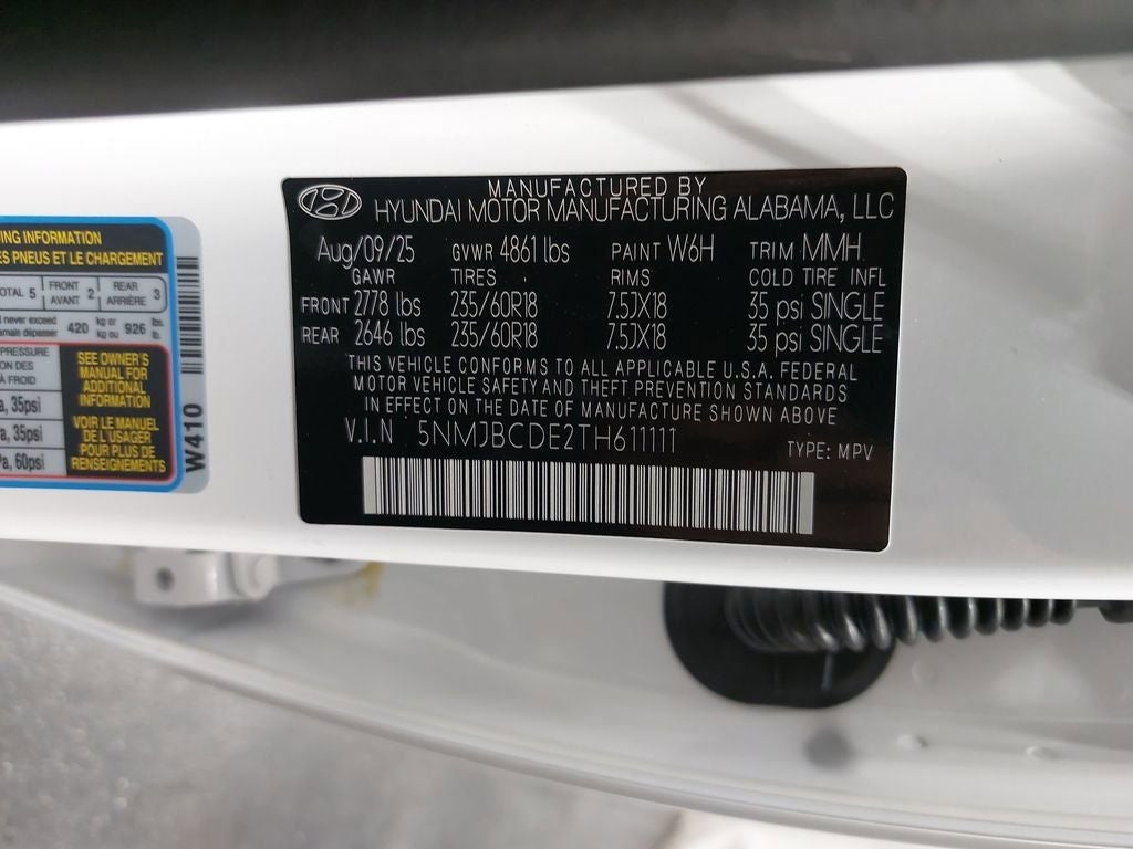 2026 Hyundai TUCSON SEL