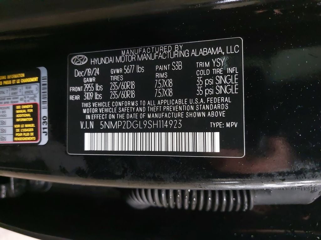 2025 Hyundai SANTA FE SEL