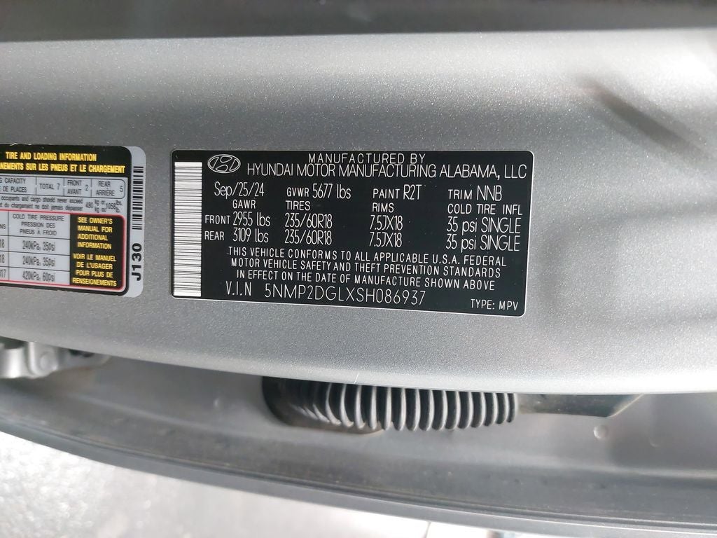 2025 Hyundai SANTA FE SEL