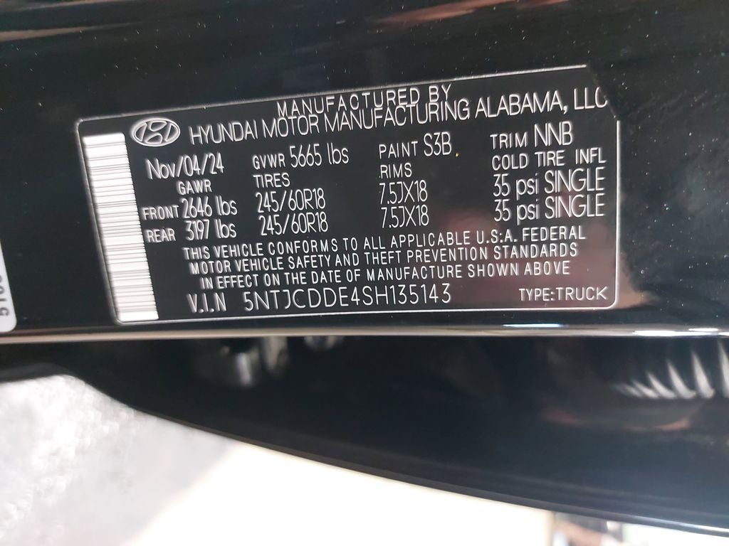 2025 Hyundai SANTA CRUZ SEL