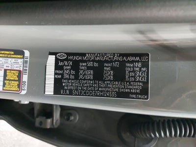 2024 Hyundai SANTA CRUZ SEL