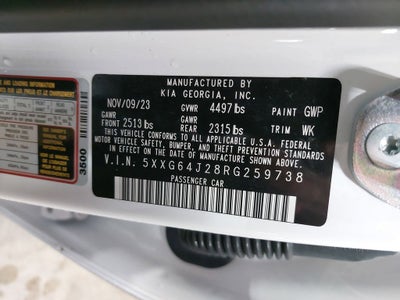 2024 Kia K5 GT-Line