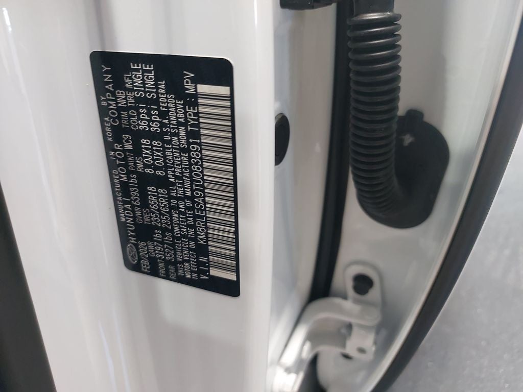 2026 Hyundai PALISADE HYBRID SEL 7 Passenger