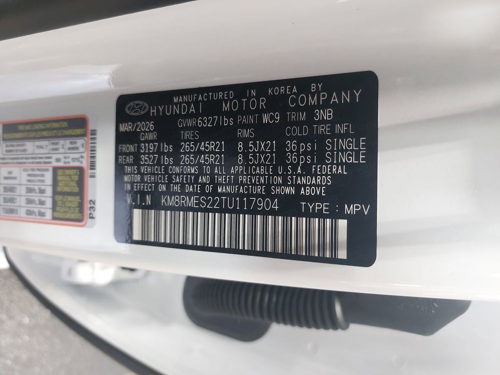 2026 Hyundai PALISADE Calligraphy