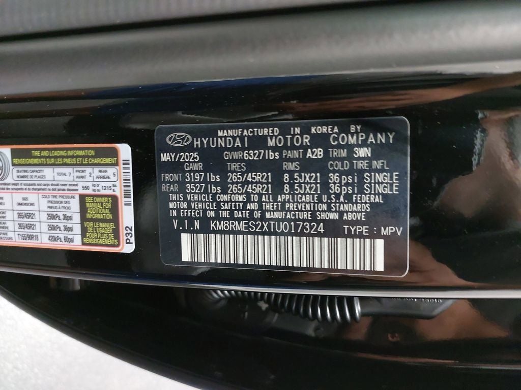 2026 Hyundai PALISADE Calligraphy