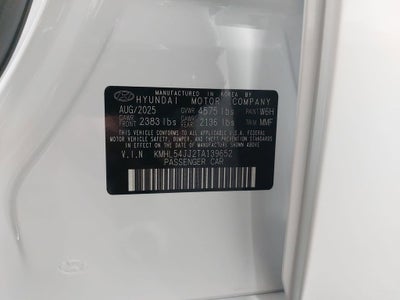 2026 Hyundai SONATA HYBRID Limited