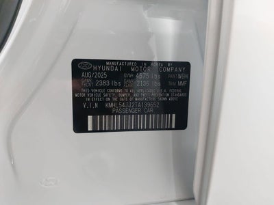 2026 Hyundai SONATA HYBRID Limited