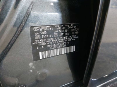 2025 Hyundai SONATA SEL
