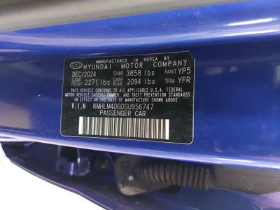 2025 Hyundai ELANTRA SEL Sport