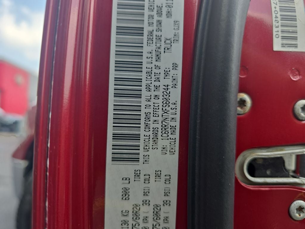 2015 RAM 1500 Laramie