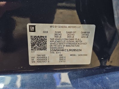 2018 Chevrolet Suburban LT LOCAL TRADE