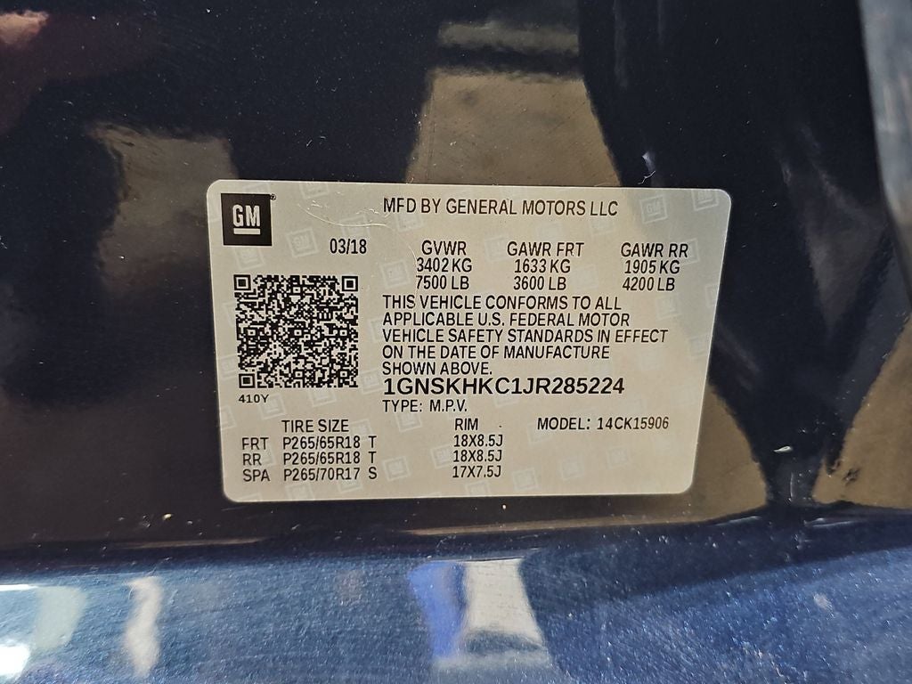 2018 Chevrolet Suburban LT LOCAL TRADE