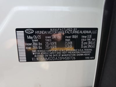 2023 Hyundai SANTA FE SEL