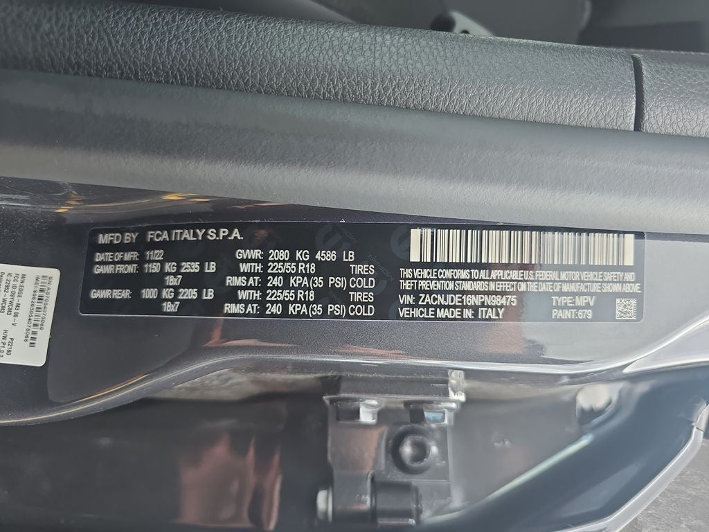 2022 Jeep Renegade Altitude