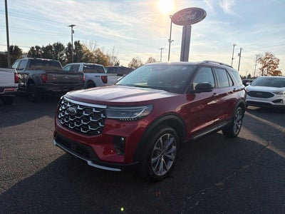 2025 Ford Explorer Platinum ULTIMATE PACKAGE