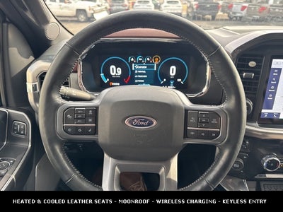 2023 Ford F-150 Lariat TWIN PANEL MOONROOF