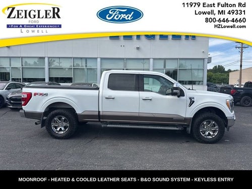2021 Ford F-150 Lariat TWO TONE LONG BOX