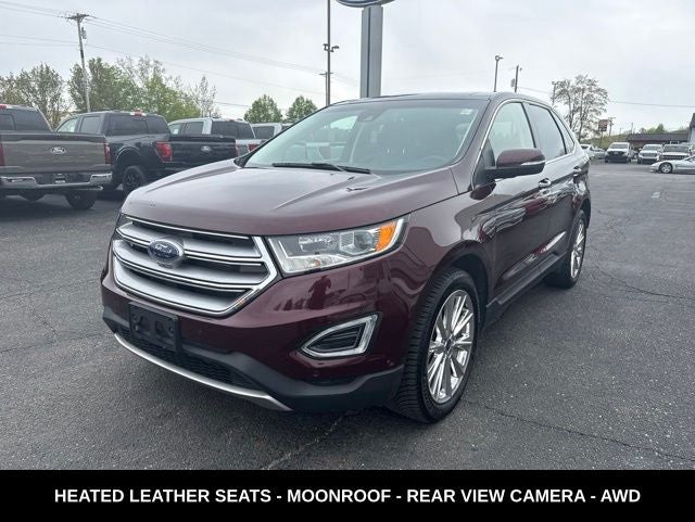 2017 Ford Edge Titanium AWD LOCAL TRADE
