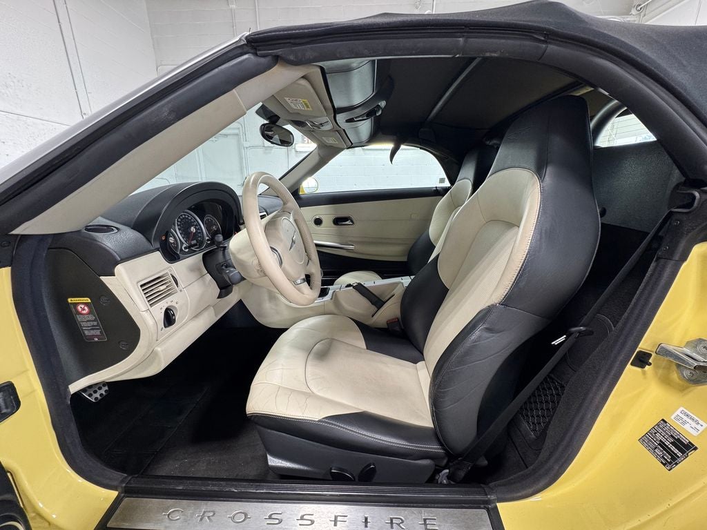 2005 Chrysler Crossfire Limited Leather Trimmed Bucket Seats