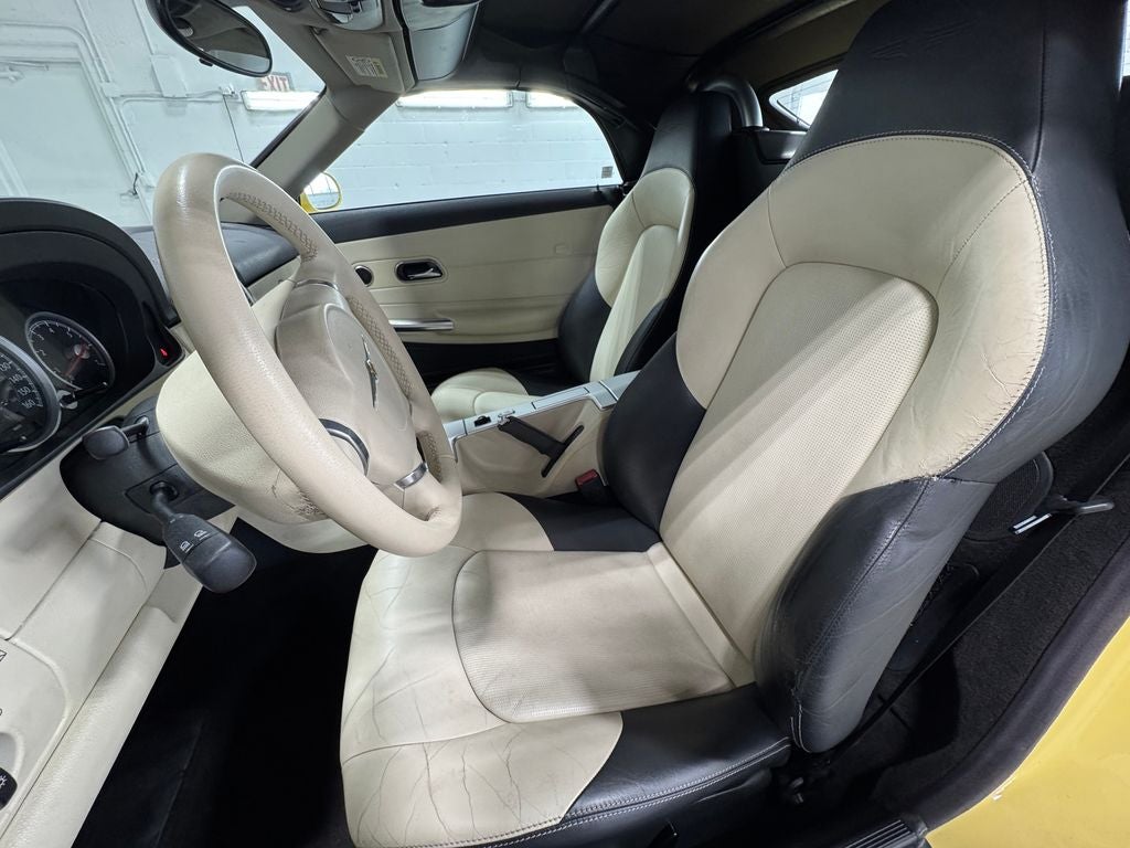 2005 Chrysler Crossfire Limited Leather Trimmed Bucket Seats