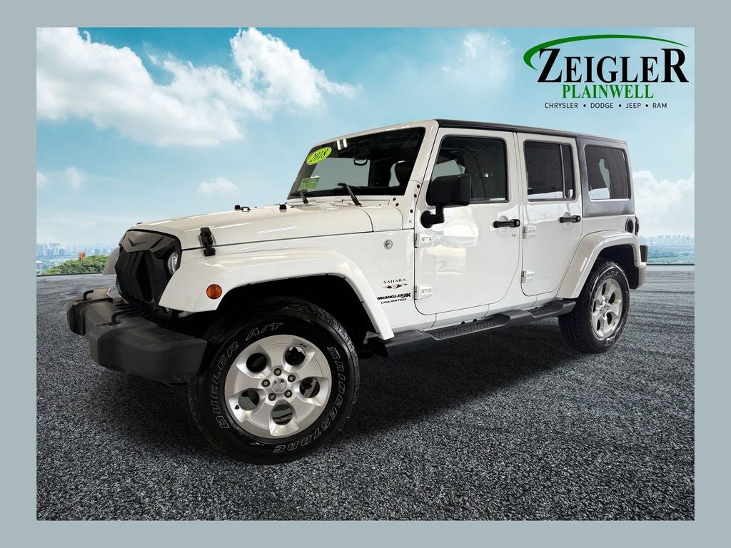 2018 Jeep Wrangler JK Unlimited Sahara Connectivity Group