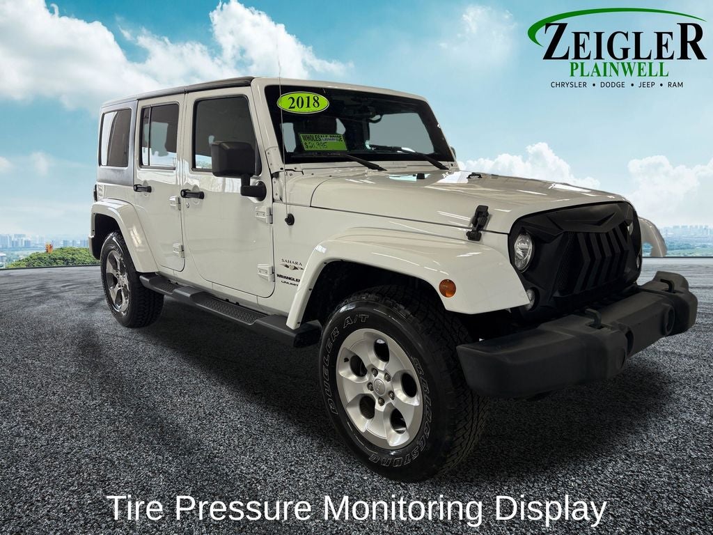 2018 Jeep Wrangler JK Unlimited Sahara Connectivity Group