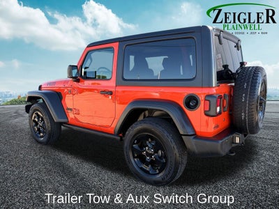 2023 Jeep Wrangler Willys Trailer Tow & Aux Switch Group