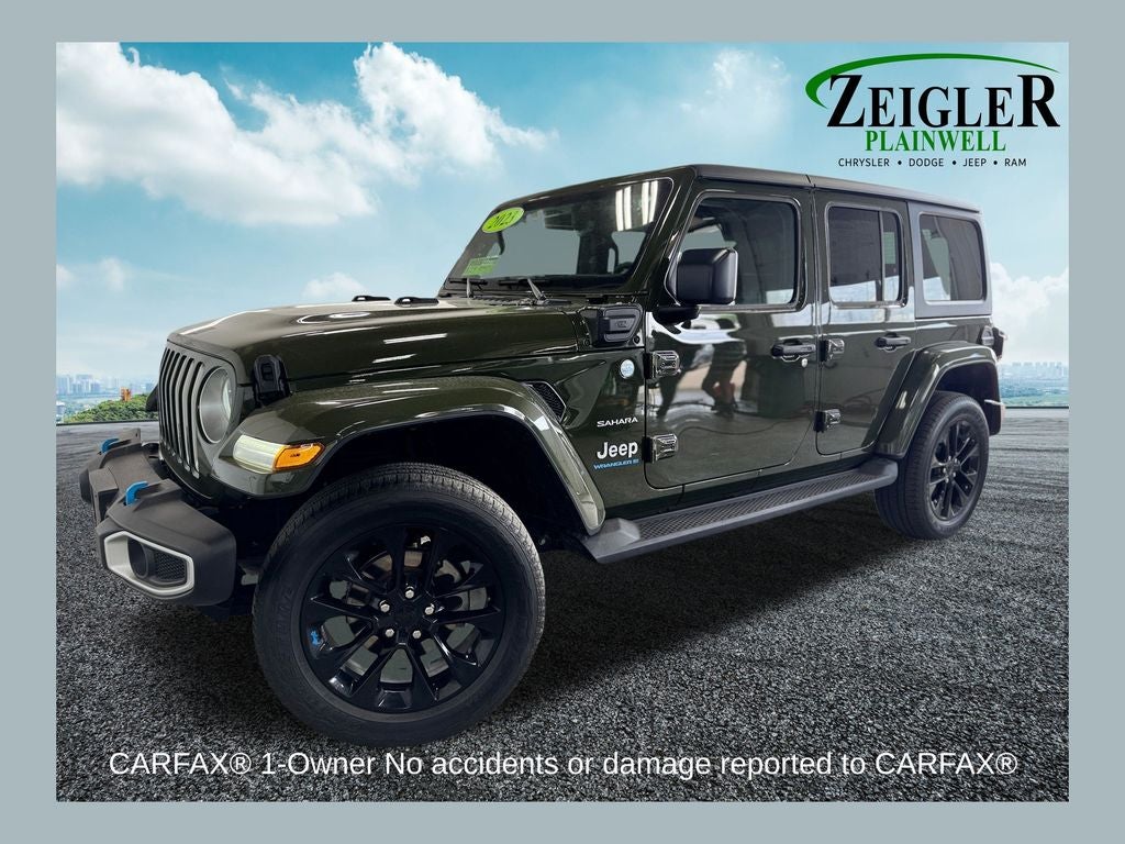 2023 Jeep Wrangler Sahara 4xe Navigation System