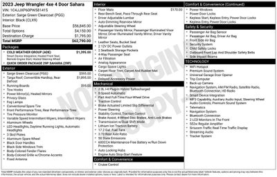 2023 Jeep Wrangler Sahara 4xe Navigation System