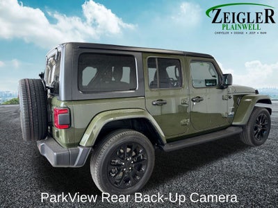 2023 Jeep Wrangler Sahara 4xe Navigation System