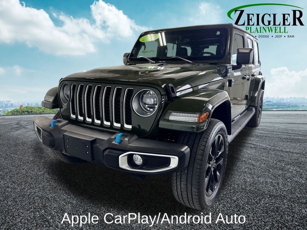 2023 Jeep Wrangler Sahara 4xe Navigation System