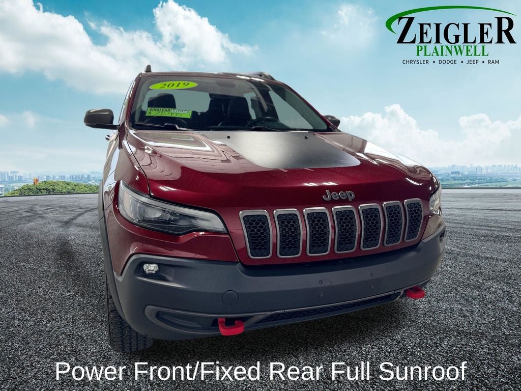 2019 Jeep Cherokee Trailhawk Power Sunroof