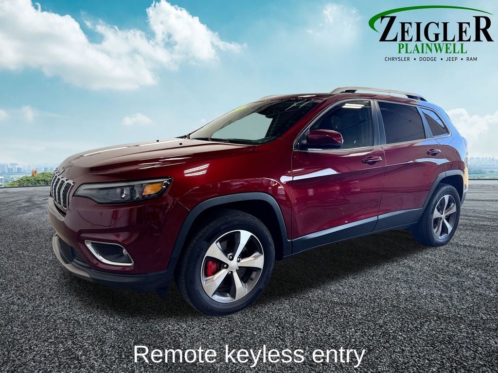 2021 Jeep Cherokee Limited Power moonroof