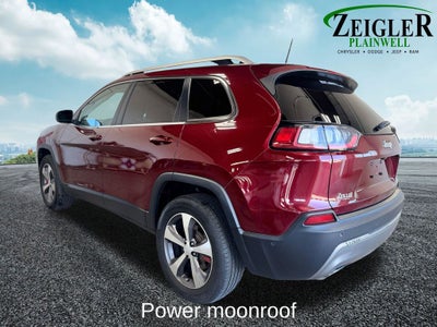 2021 Jeep Cherokee Limited Power moonroof