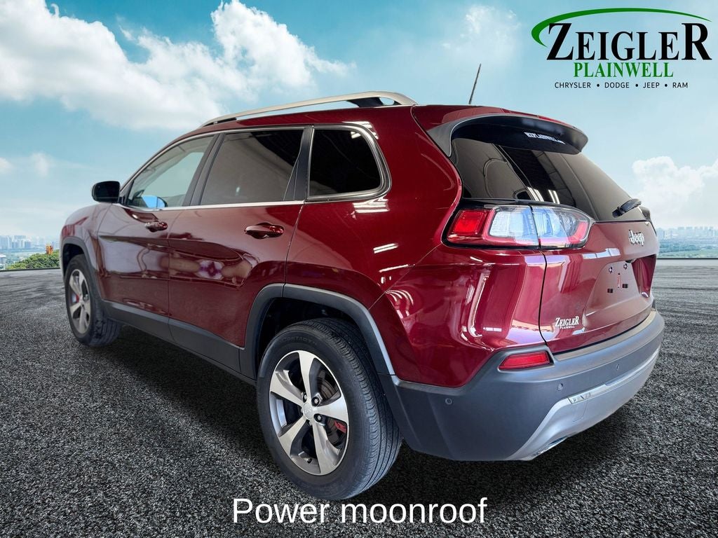 2021 Jeep Cherokee Limited Power moonroof