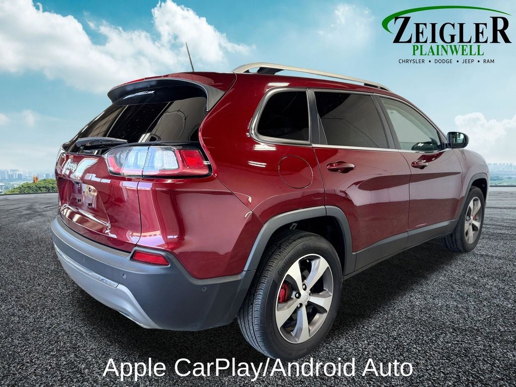 2021 Jeep Cherokee Limited Power moonroof