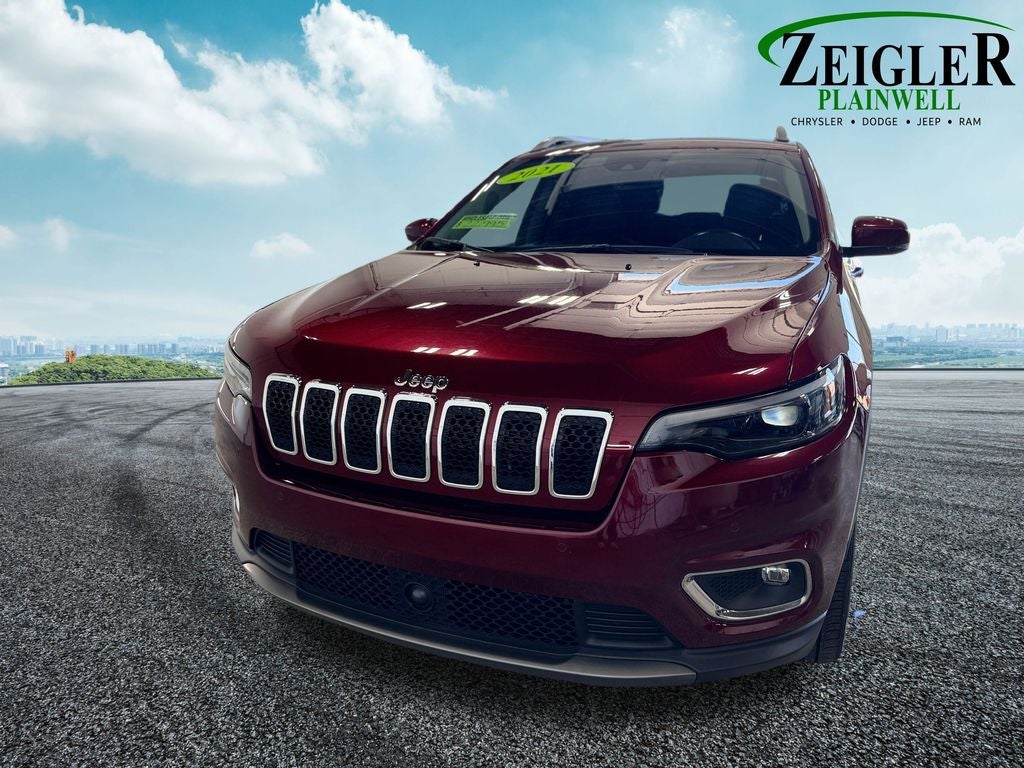 2021 Jeep Cherokee Limited Power moonroof