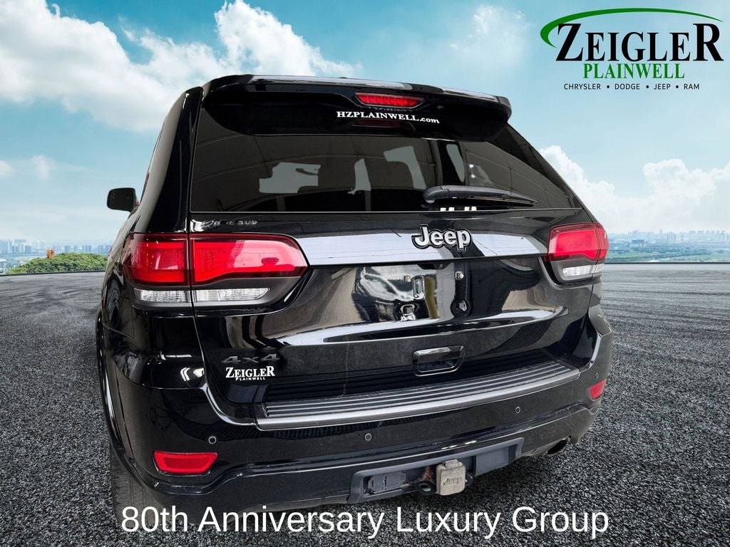2021 Jeep Grand Cherokee 80th Anniversary Edition Panoramic Sunroof