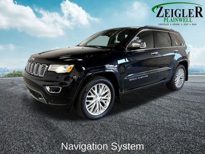 2018 Jeep Grand Cherokee Overland Advanced Active Safety Group