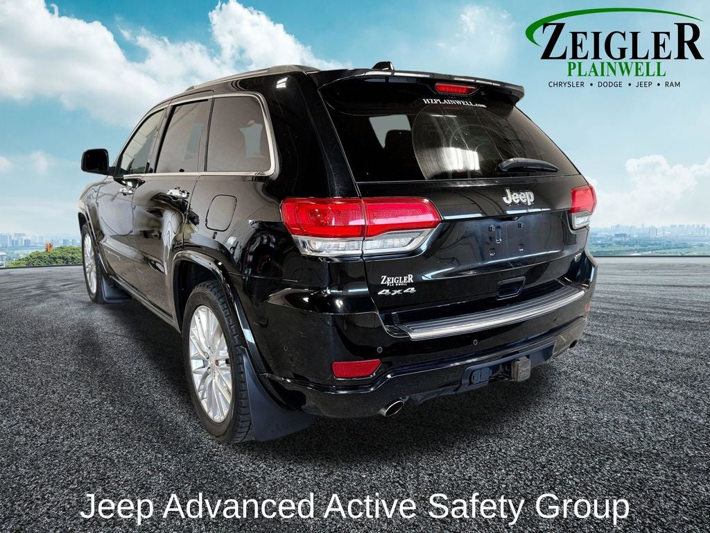 2018 Jeep Grand Cherokee Overland Advanced Active Safety Group